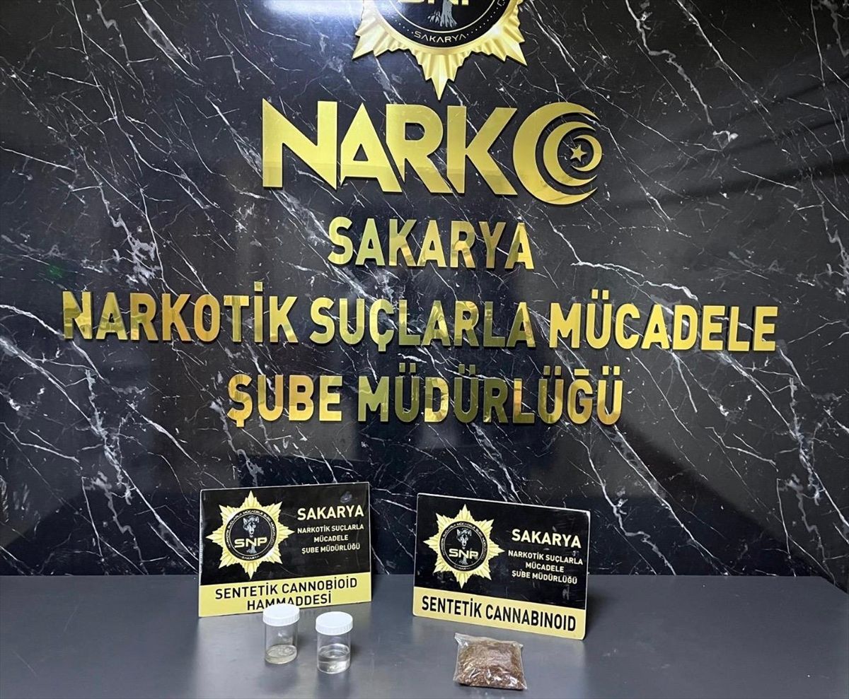 Sakarya'da uyuşturucu operasyonunda 2 şüpheli tutuklandı
