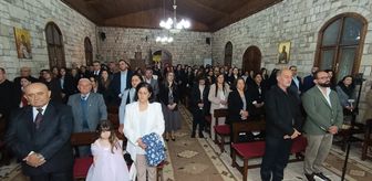 Samandağ ilçesinde Paskalya ayini düzenlendi