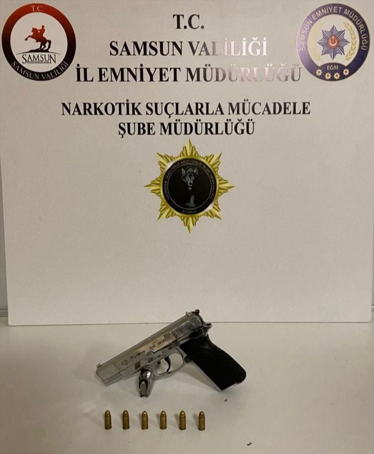 Samsun'da firari hükümlü uyuşturucuyla yakalandı