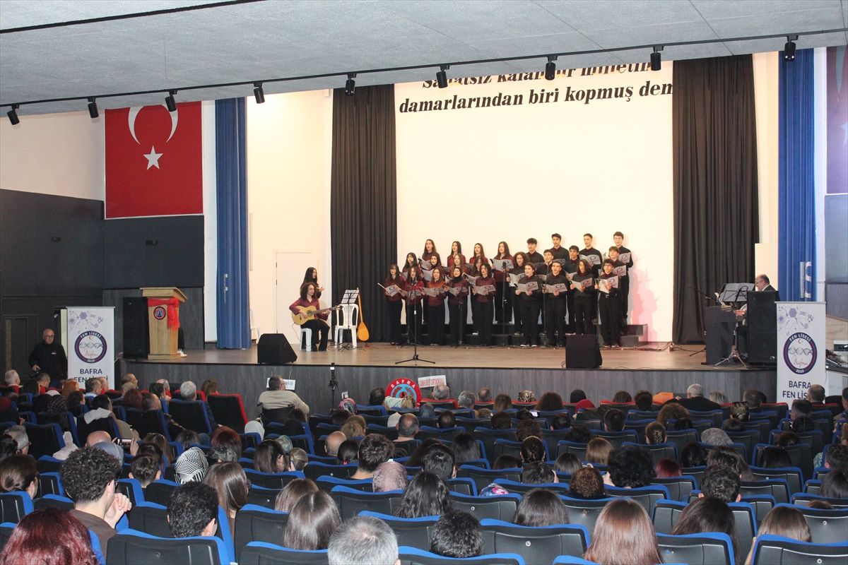 Samsun'da lisesi öğrencileri "Gençlik Konseri" düzenledi