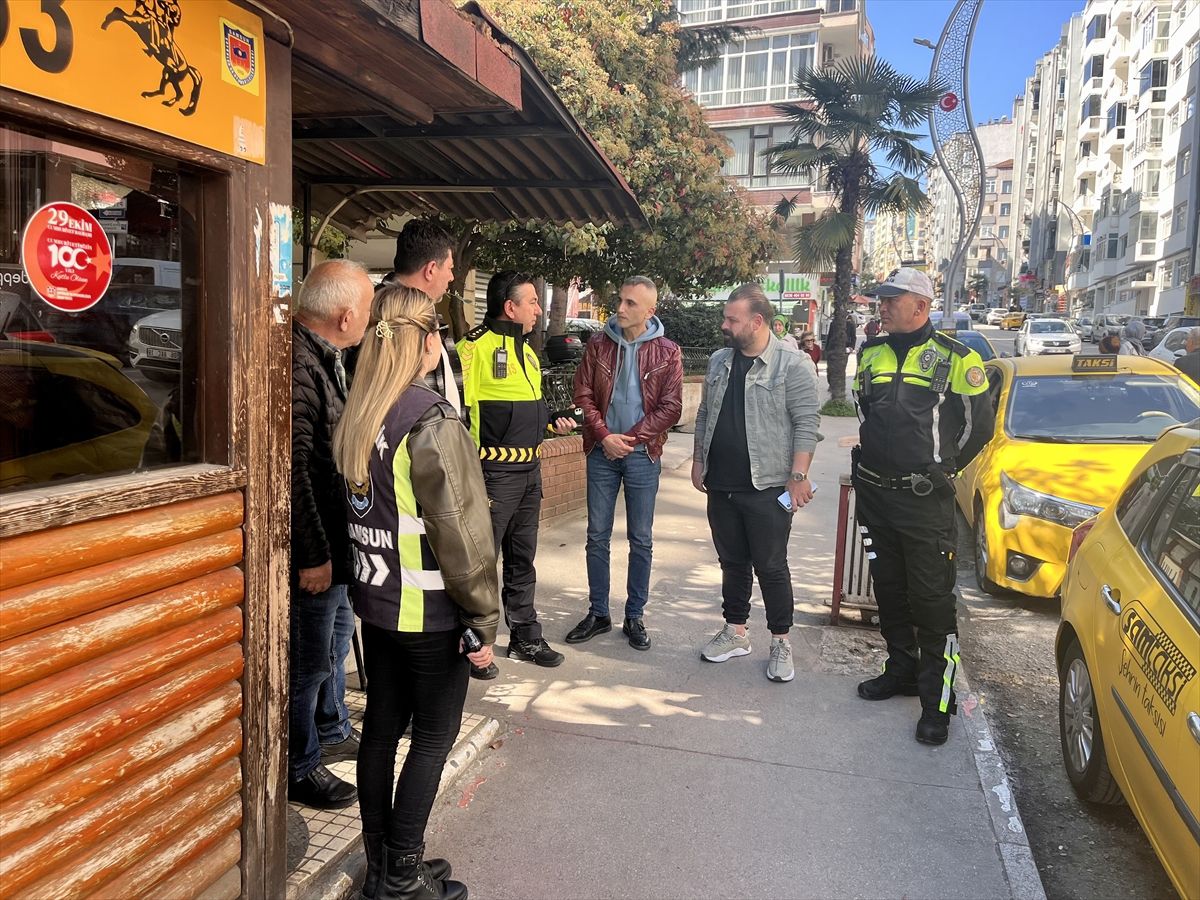 Samsun'da okulların çevresinde güvenliğin artırılmasına yönelik çalışmalar devam ediyor