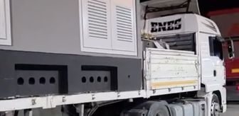 Samsun'da plakalarını kapatarak kantara girmeyen 3 tıra 420 bin lira ceza kesildi