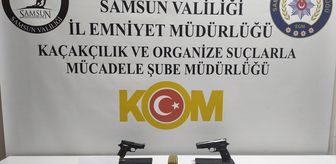 Samsun'da silah ve uyuşturucu operasyonunda 1 zanlı yakalandı