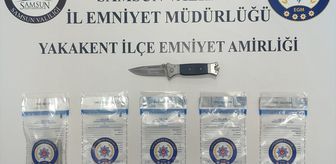 Samsun'da uyuşturucu operasyonunda 2 zanlı yakalandı