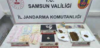 Samsun'da uyuşturucu operasyonunda 4 zanlı yakalandı