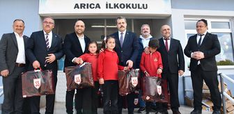 Samsunspor Voleybol Akademi Vezirköprü'de öğrencilerle buluştu