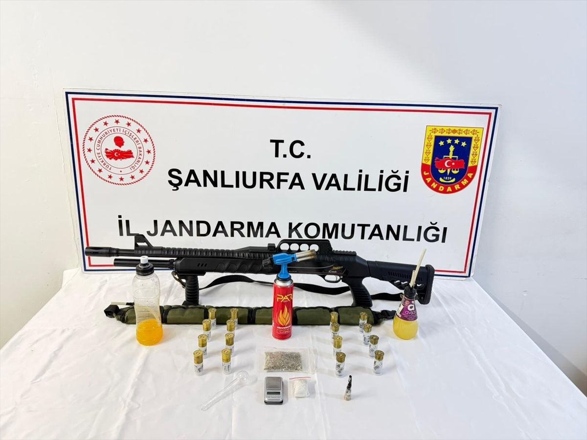Şanlıurfa'da düzenlenen uyuşturucu operasyonunda 1 şüpheli yakalandı