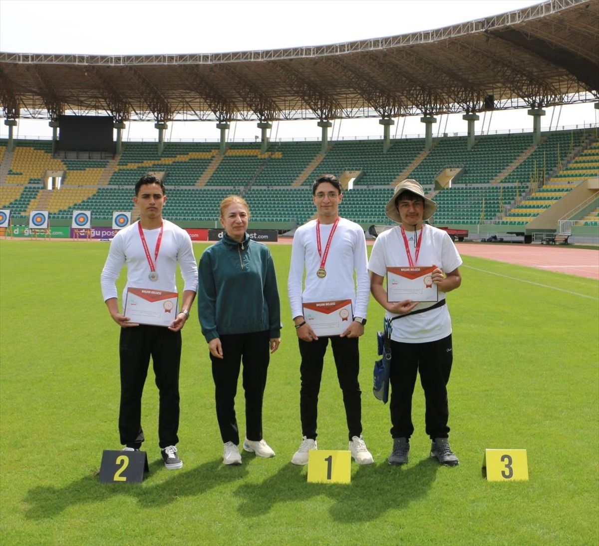 Şanlıurfa'da Okul Sporları Okçuluk İl Birinciliği müsabakaları tamamlandı