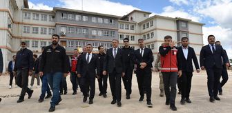 Şanlıurfa Valisi Şıldak fırtınadan etkilenen Viranşehir'de incelemede bulundu Açıklaması