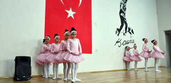 Sarıkamış'ta çocuklara balerin eğitimi veriliyor