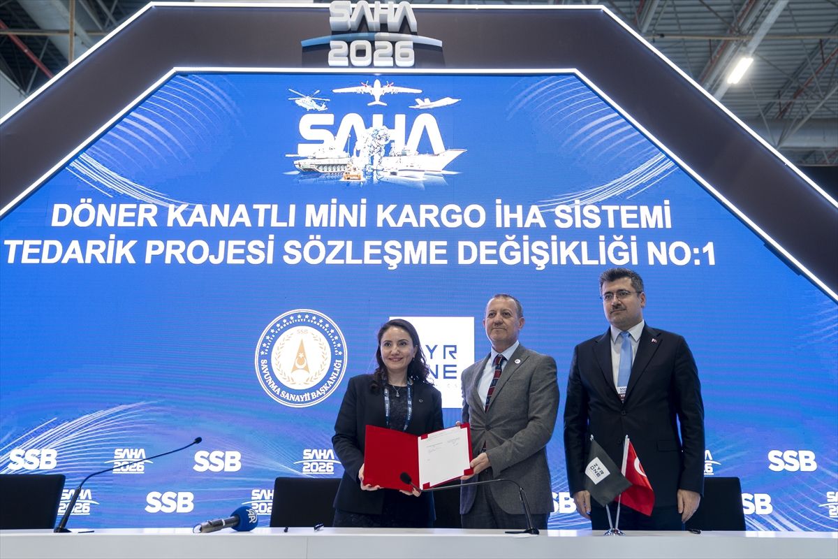 Savunma Sanayii Başkanlığı ve Zyrone Dynamics arasında imza töreni gerçekleştirildi