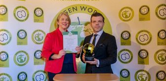 Sıfır Atık Projesi'ne Green World Awards'tan 'Yeşil Dünya Şampiyonluğu' ödülü