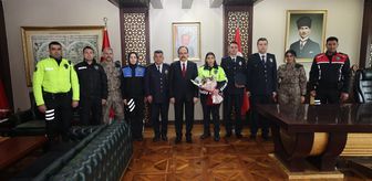 Siirt Emniyet Müdürü Öztürk'ten Vali Kızılkaya'ya ziyaret