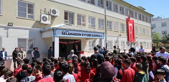 Siirt'te 2 okulda Sıfır Atık Kütüphanesi açıldı