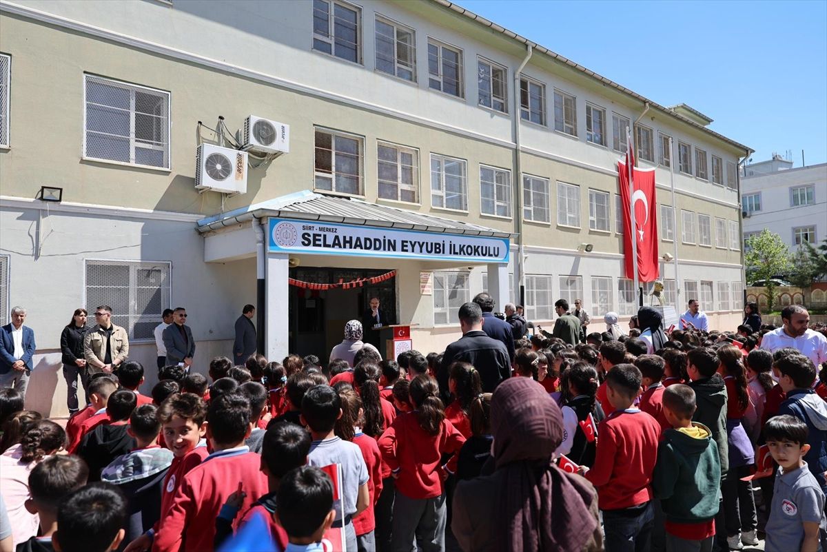 Siirt'te 2 okulda Sıfır Atık Kütüphanesi açıldı