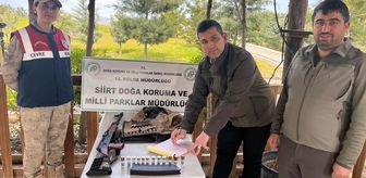 Siirt'te kaçak avlanan kişiye 51 bin 278 lira ceza kesildi