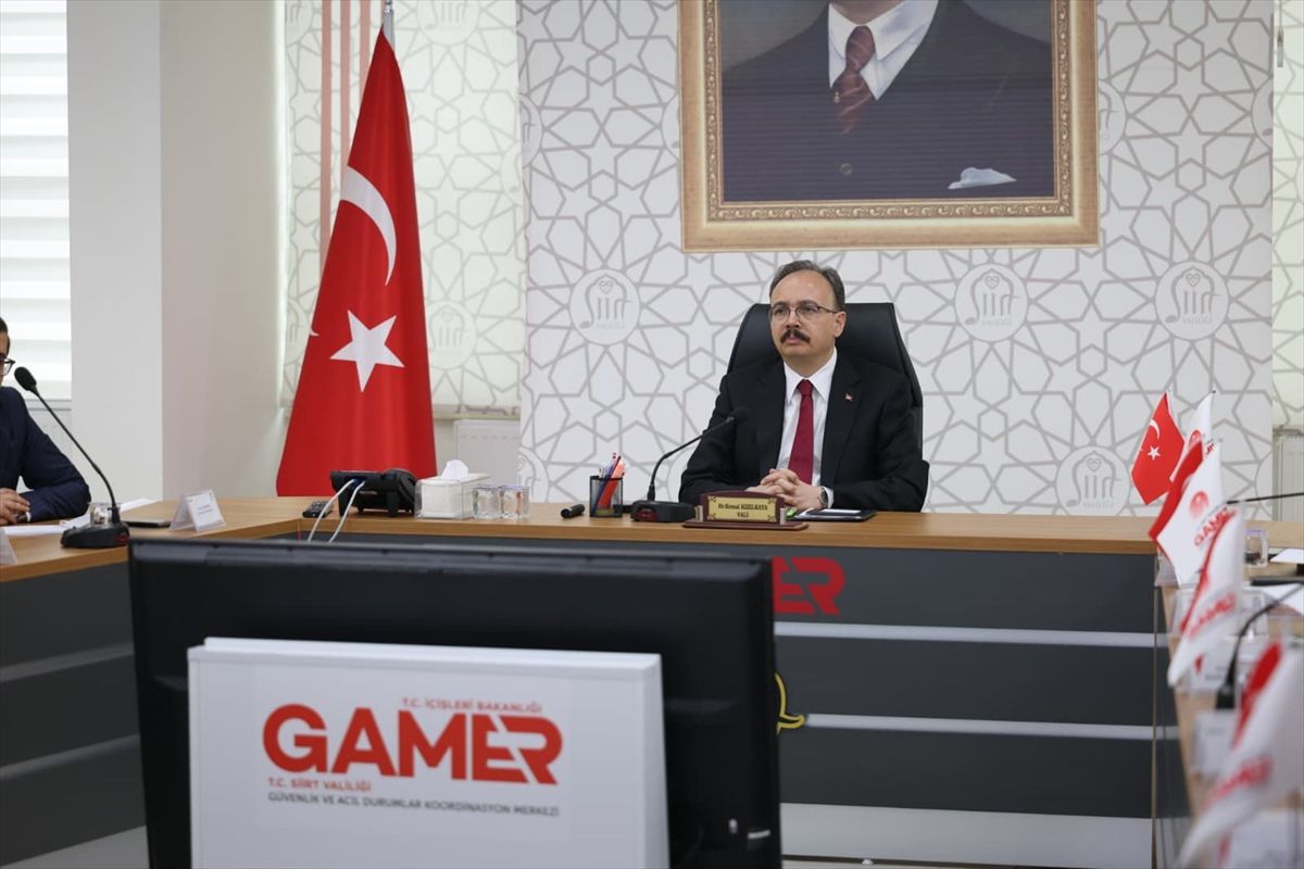 Siirt'te okul güvenliği toplantısı düzenlendi