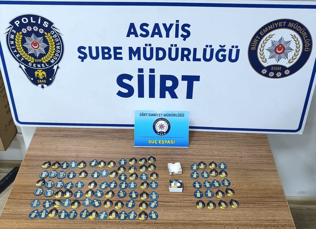 Siirt'te sahte altın operasyonunda yakalanan 2 şüpheli tutuklandı