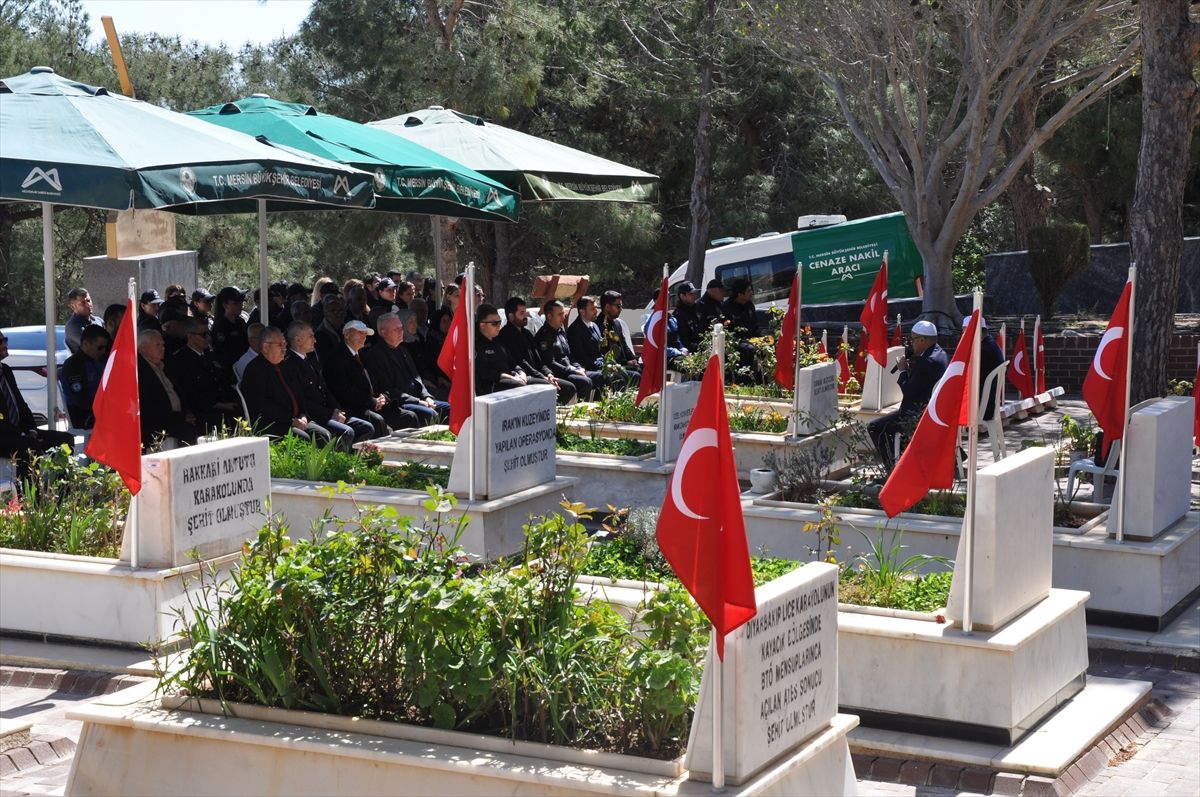 Silifke'de Polis Haftası dolayısıyla şehitlik ziyaret edildi