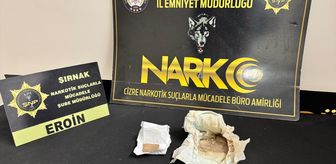 Şırnak'ta çocuk bezine gizlenmiş 42,08 gram eroin ele geçirildi