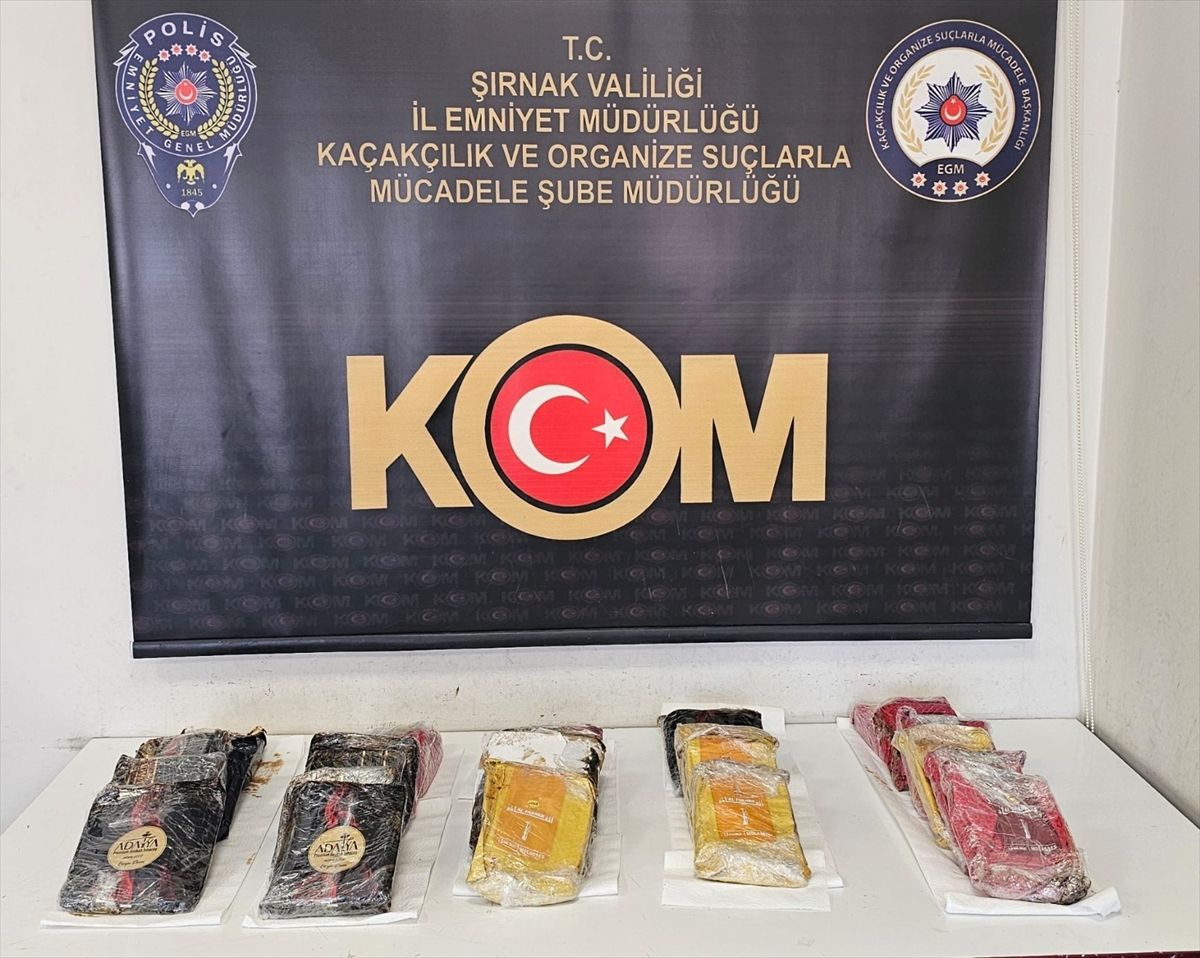 Şırnak'ta kaçakçılık ve asayiş operasyonlarında 45 şüpheliye adli işlem yapıldı