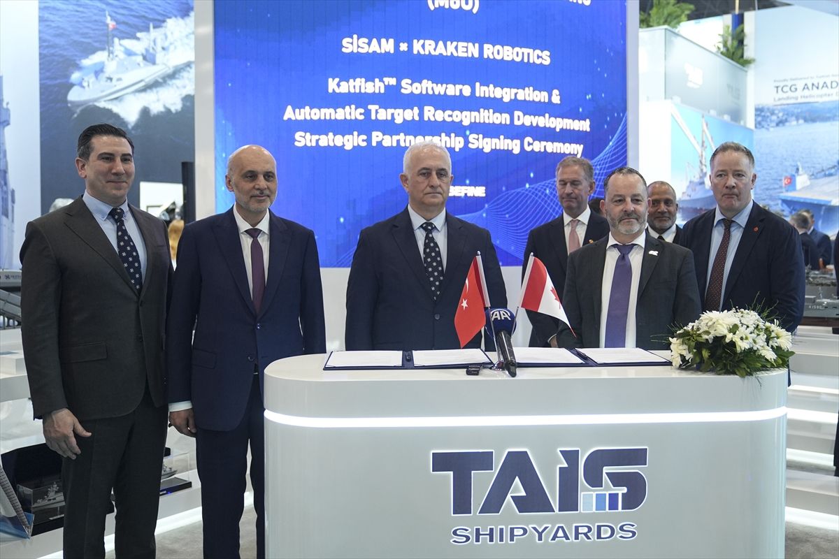 SİSAM ve Kraken Robotics'ten deniz tabanı harbi alanında stratejik işbirliği