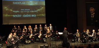 Sivas'ta Devlet THM korosu ses sanatçıları konser verdi
