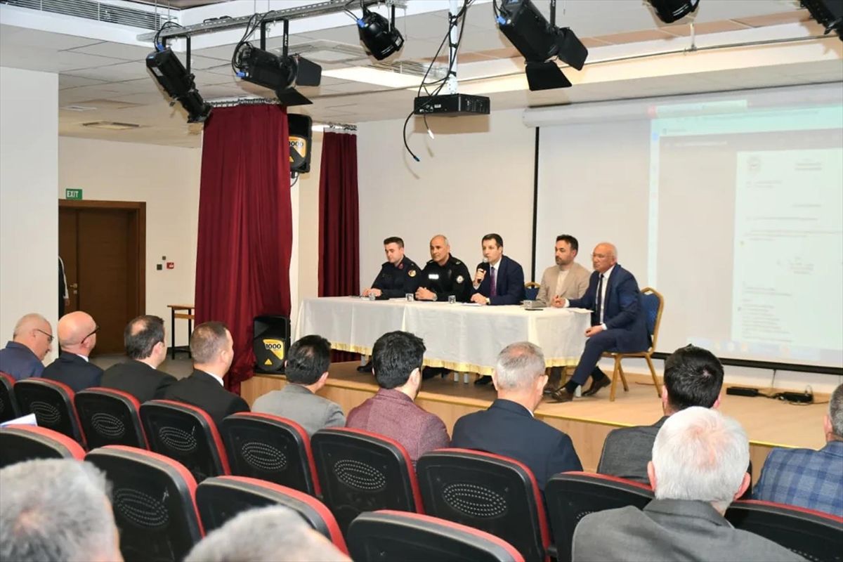 Sorgun'da Okul Güvenliği Toplantısı yapıldı