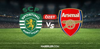 Sporting Lizbon Arsenal maç özeti ve golleri! (ÖZET) Sporting Lizbon Arsenal kaç kaç bitti, golleri kim attı?