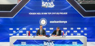 SSB ile ASELSAN Konya arasında yüksek hızlı top sözleşmesi imzalandı