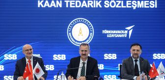 SSB ile TUSAŞ arasında Milli Muharip Uçak KAAN için tedarik sözleşmesi imzalandı