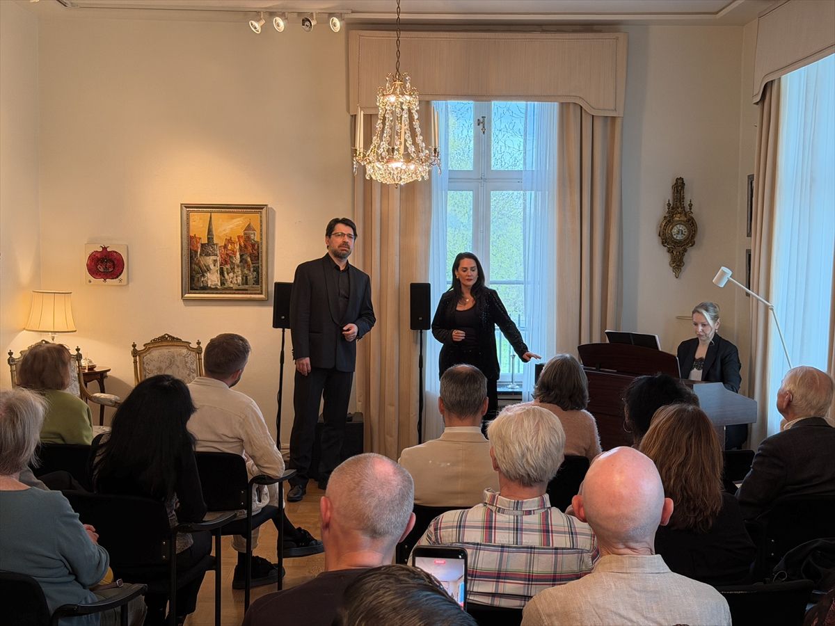 Stockholm'de "Anadolu'nun Lirik Portreleri" adlı sanat programı düzenlendi