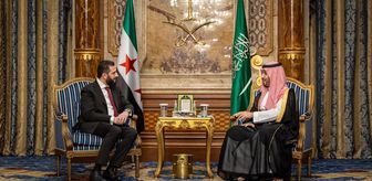 Suudi Arabistan Veliaht Prensi Bin Selman, Suriye Cumhurbaşkanı Şara ile ikili ilişkileri görüştü