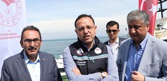 Tarım ve Orman Bakan Yardımcısı Gizligider Adana'da kafes balıkçılığı tesisinde incelemelerde bulundu Açıklaması