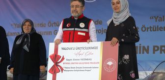 Tarım ve Orman Bakanı Yumaklı, Bitkisel Üretimi Geliştirme Projeleri Temin Töreni'nde konuştu Açıklaması