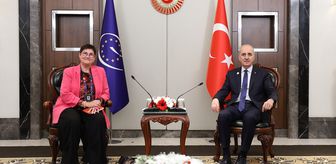 TBMM Başkanı Kurtulmuş, AKPM Başkanı Bayr ile görüştü