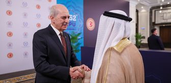 TBMM Başkanı Kurtulmuş, Arap Parlamentosu Başkanı Alyammahi ile görüştü
