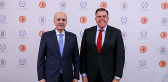 TBMM Başkanı Kurtulmuş, Avustralya Temsilciler Meclisi Başkanı Dick ile görüştü
