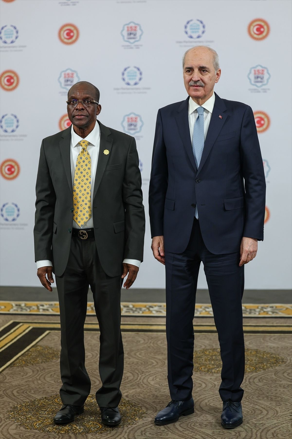 TBMM Başkanı Kurtulmuş, Gana Meclis Başkanı Bagbin ile görüştü