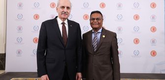 TBMM Başkanı Kurtulmuş, Guyana, Nijer ve Zambiya meclis başkanlarıyla görüştü