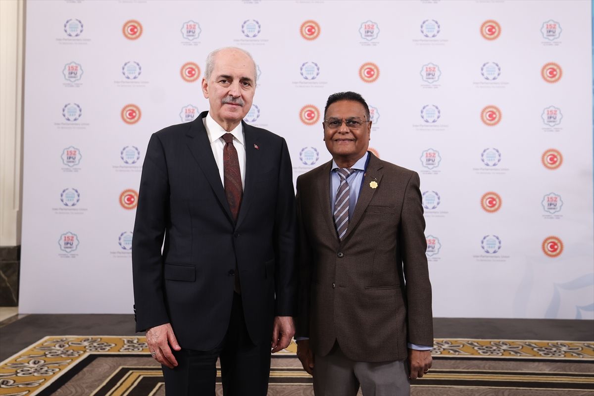 TBMM Başkanı Kurtulmuş, Guyana, Nijer ve Zambiya meclis başkanlarıyla görüştü