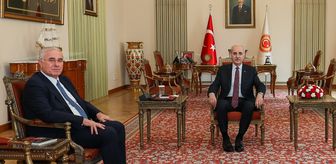 TBMM Başkanı Kurtulmuş, Kamu Başdenetçisi Akarca'yı kabul etti