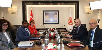 TBMM Başkanı Kurtulmuş, PAB Genel Sekreteri Chungong ve Genel Kurul Sekreteri Jabre ile görüştü