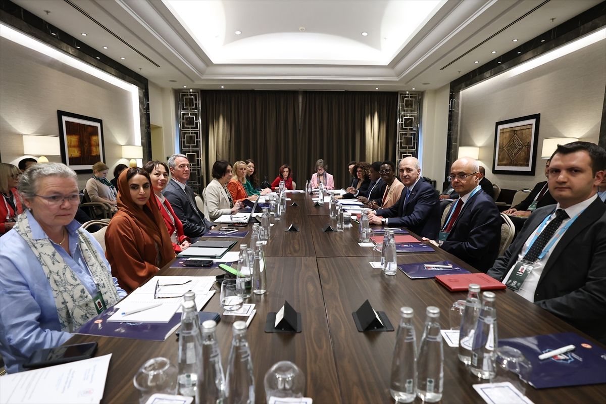 TBMM Başkanı Kurtulmuş, PAB Yönlendirme Komitesi toplantısına katıldı
