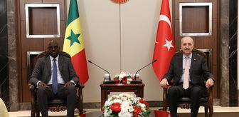 TBMM Başkanı Kurtulmuş, Senegal Ulusal Meclisi Başkanı Ndiaye ile görüştü