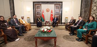 TBMM Başkanı Kurtulmuş, Umman Şura Meclisi Başkanı Al Maawali ile görüştü