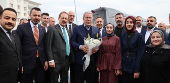TBMM Milli Savunma Komisyonu Başkanı Akar, Sungurlu'yu ziyaret etti