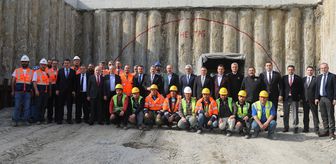 TBMM Plan ve Bütçe Komisyonu Başkanı Muş Samsun Batı Çevre Yolu inşaatını inceledi