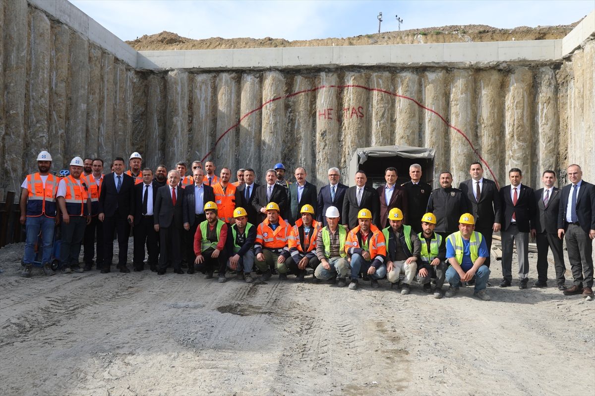 TBMM Plan ve Bütçe Komisyonu Başkanı Muş Samsun Batı Çevre Yolu inşaatını inceledi