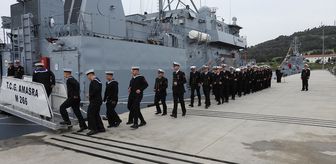 TCG Amasra mayın avlama gemisi NATO görevine katılacak